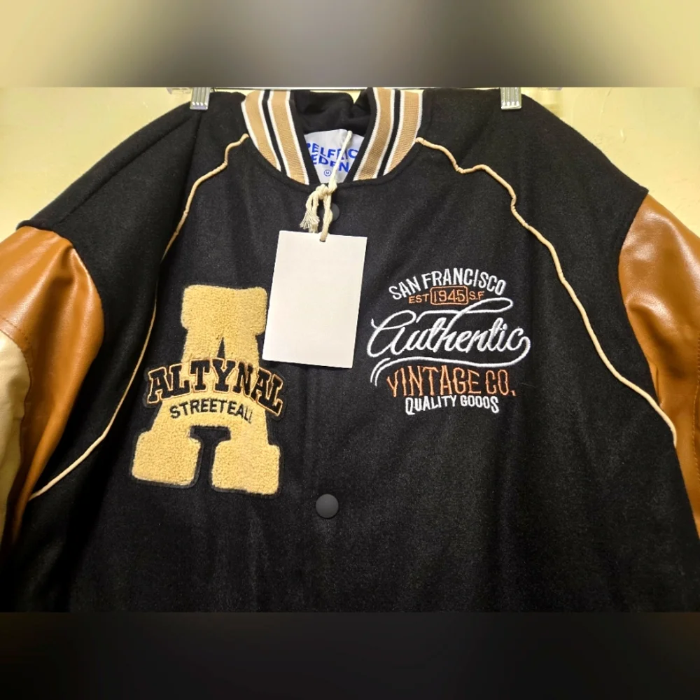 NWT Unisex Leather Aelfric Eden Jacket - Picture 6 of 11